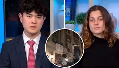 Columbia students compare protest scenes on campus to 'The Shining' on 'Fox & Friends'