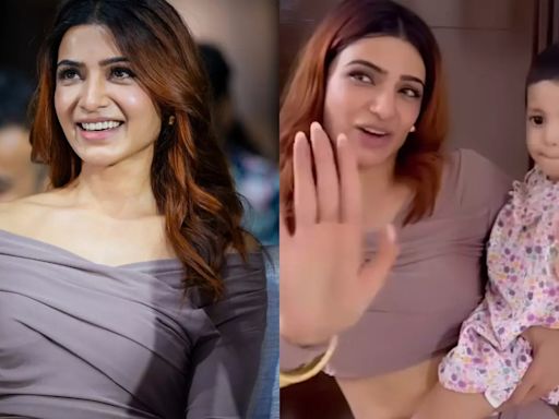 Samantha Ruth Prabhu Is The Perfect Chitthi To Chinmayi Sripaada's Daughter, Watch Video