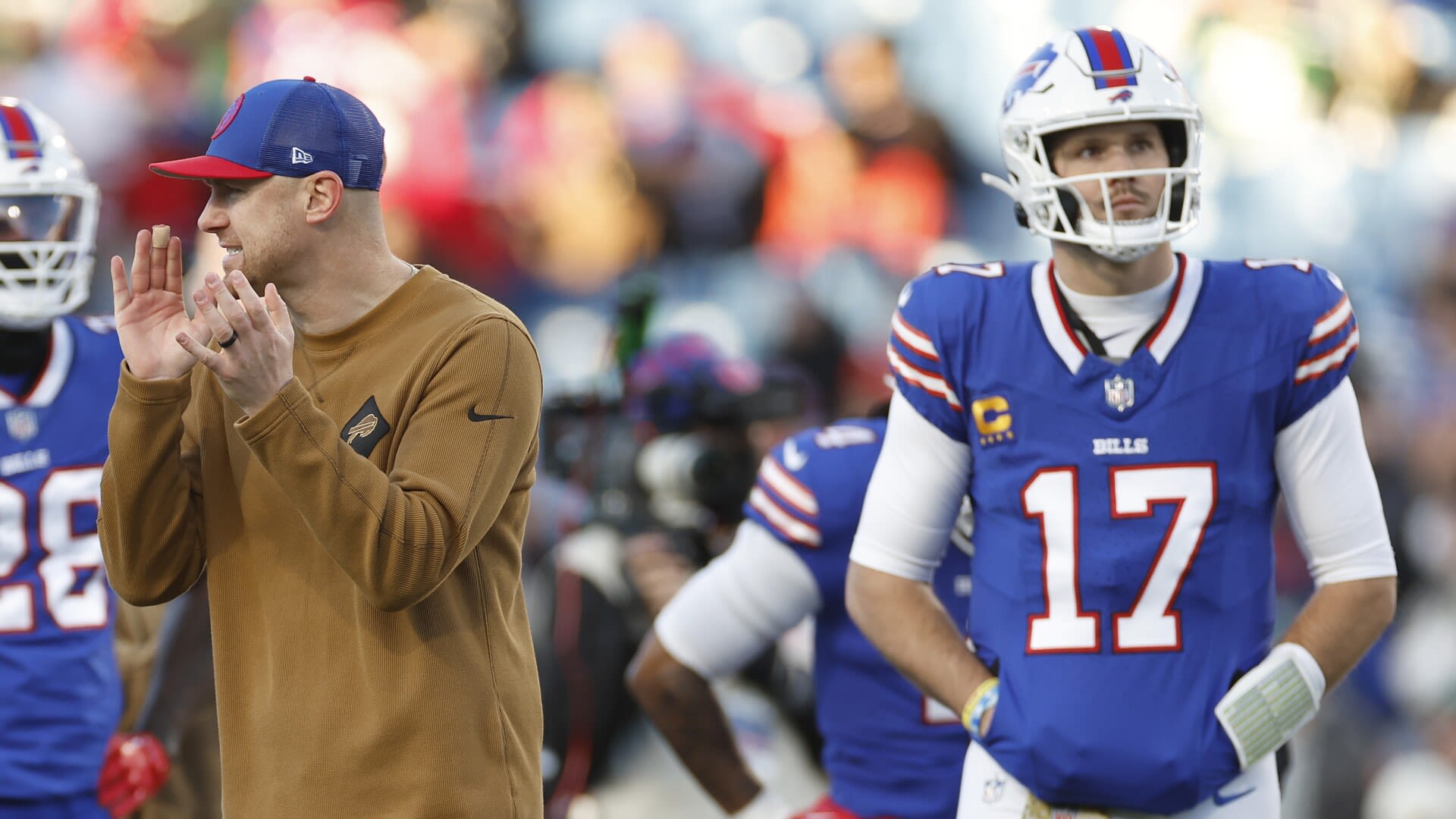 Joe Brady: At the end of the day, this is Josh Allen's offense