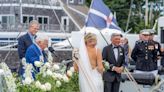 Gov. Charlie Baker officiates wedding of PR leader George Regan on Cape Cod