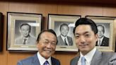 蔣萬安訪日首日 拜會自民黨青年局、前首相麻生太郎