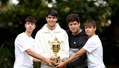 Carlos Alcaraz wants more Grand Slam title tattoos after defending Wimbledon trophy | Tennis.com