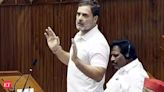 'Chakravyuh' is controlled by Modi, Shah, Bhagwat, Ambani and Adani, says LoP Rahul Gandhi in Lok Sabha - The Economic Times