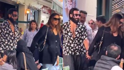 Pregnant Deepika Padukone and Ranveer Singh enjoy romantic babymoon in London, watch video