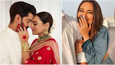 Did Sonakshi Sinha get engaged to her now-husband Zaheer Iqbal in 2022? Here's why netizens think so