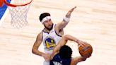 Juan Toscano-Anderson reacts to Klay Thompson being called overpaid