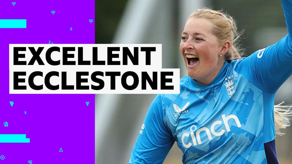 England vs New Zealand: Sophie Ecclestone takes five-wicket haul