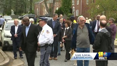 Baltimore County residents express crime, traffic concerns at community walk