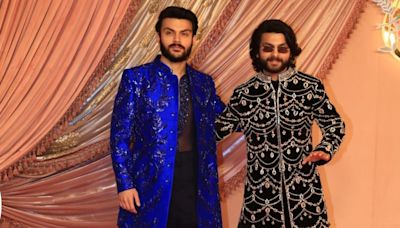 Anant Ambani & Radhika Merchant Sangeet: Janhvi's BF Shikhar Pahariya Snapped With Brother Veer In Regal Style