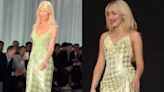 Claudia Schiffer reacts to Sabrina Carpenter wearing her iconic Versace dress