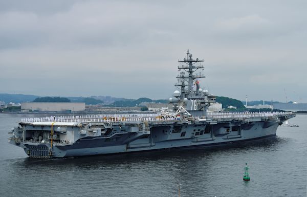 USS Ronald Reagan returns to Northwest, but won't arrive in Bremerton just yet