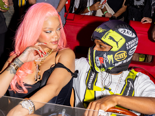 Rihanna Debuts Electric Pink Hair Ahead of the Met Gala