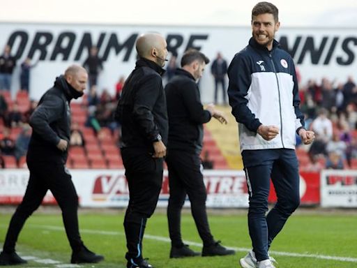 John Russell hails impact of Simon Power as Sligo Rovers beat Shamrock Rovers