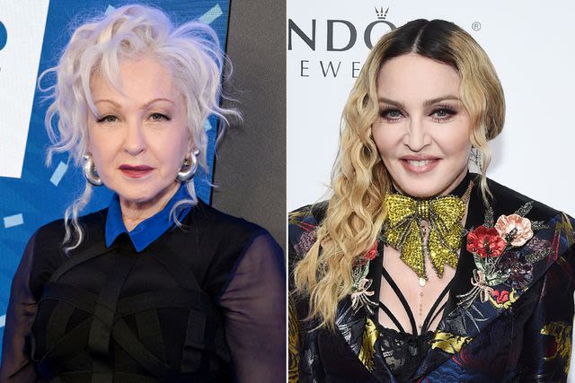 Cyndi Lauper says label tried to pit her against Madonna: 'I'm not into that'