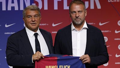 "Quiero ganar títulos aquí": Hansi Flick fue presentado como entrenador del FC Barcelona - El Diario NY