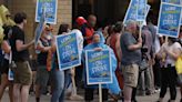 ‘This is our line in the sand and we are making history’: LCBO strike enters second day