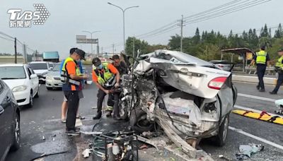 停紅燈遭後車撞亡 業務員上班遇死劫獨留妻兒