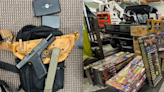 Illegal handgun, fireworks seized in San Mateo robbery bust