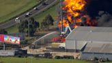 Chemical explosion sparks huge fire at factory in Melbourne