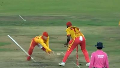 Watch: Zimbabwe produce comedy of fielding errors in defeat to Bangladesh