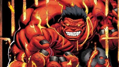 Red Hulk se deja ver en nuevo arte de Capitán América 4