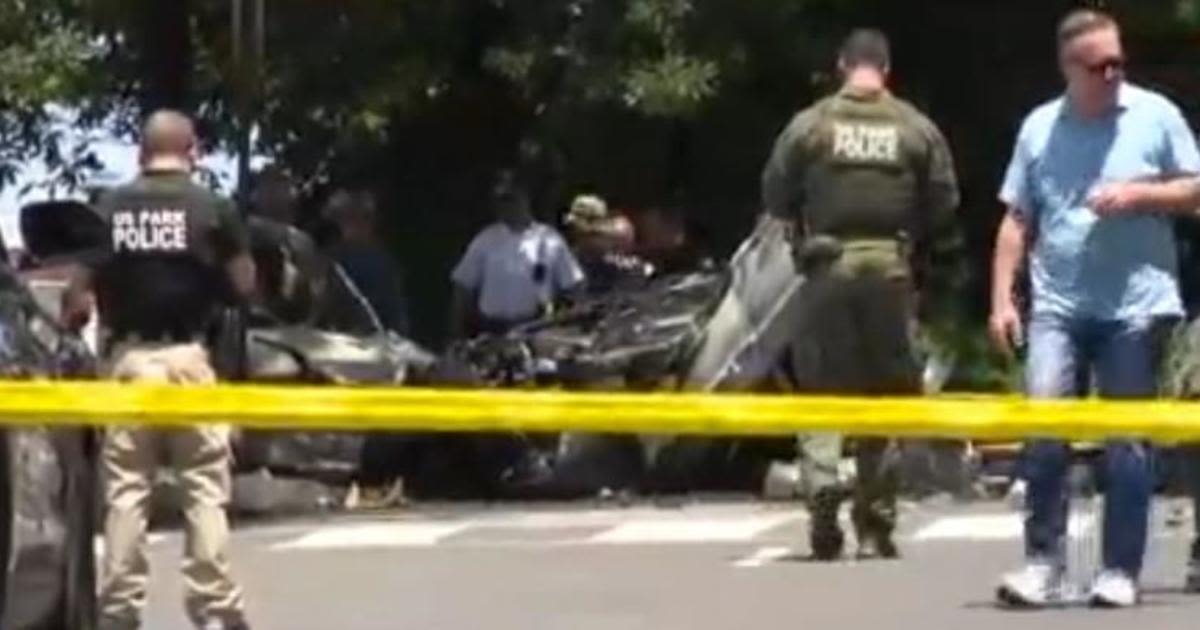 Police pursuit from Anne Arundel County to Washington, D.C. ends with two dead in fiery crash