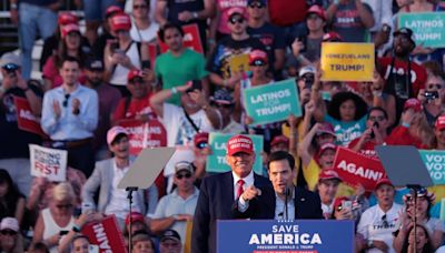 Trump acelera su búsqueda de candidato a vicepresidente e incluye al senador Marco Rubio