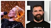 Jason Kelce Caught Belting It Out at Adele Concert