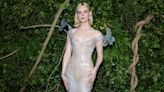 Elle Fanning’s naked dress has a long history