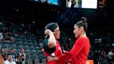 Kelsey Plum tracked down a fan with Stage IV cancer to give her the WNBA courtside experience of her dreams