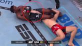 Horrific moment UFC star breaks opponent's arm in HALF as ref steps in