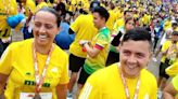 “Mejor con agua”: lluvia sacó risa, sudor y lágrimas en Media Maratón de Bogotá
