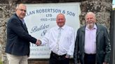 Perthshire plasterer hangs up his tools after 50 years with same firm