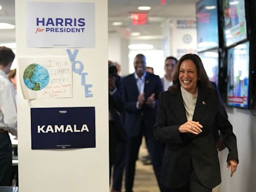 Biden Phones in to Harris Event Amid Wacky Claims He’s Dead