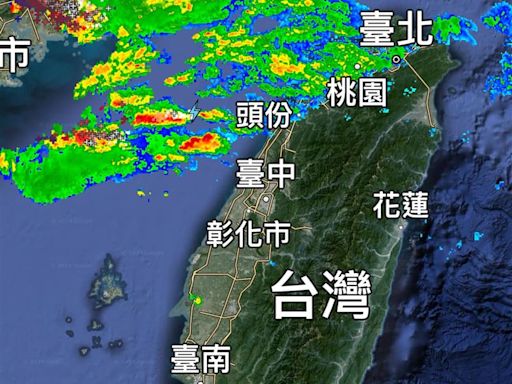 提早變天了！雷雨今夜起襲台 「降雨熱區」曝光