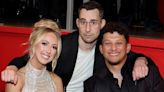 The Taylor Swift Alchemy! Patrick and Brittany Mahomes Pose with Jack Antonoff at the Time100 Gala