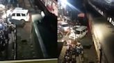 Kolkata: Car Breaks Into Closed Railway Crossing Gate, Witnesses Narrow Escape From Train Collision; Chilling Video Surfaces