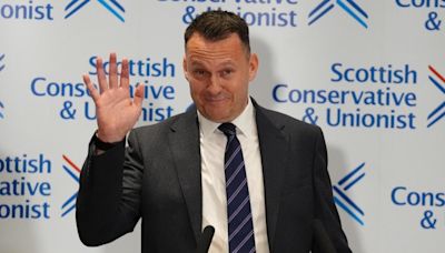 Russell Findlay announced as new leader of the Scottish Conservatives