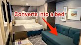 I stayed in the cheapest, smallest cabin on one of Royal Caribbean's biggest cruise ships. Look inside my 149-square-foot room.