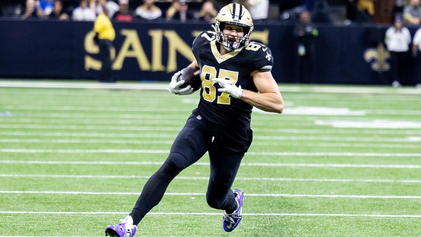 Saints Tight End Foster Moreau A Quiet But Key Asset For Klint Kubiak's Offense In New Orleans