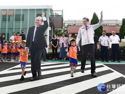 全台首座兒童交通安全教育園區啟用 張善政：培育孩童正確道安知識