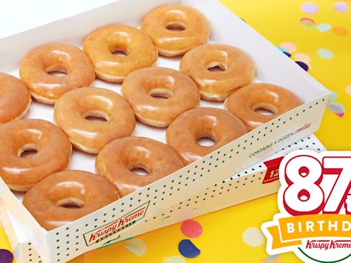 How to get a dozen Krispy Kreme doughnuts for 87 cents