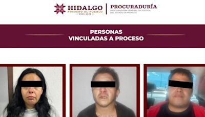 Vinculan a proceso a presuntos responsables de triple feminicidio en Hidalgo