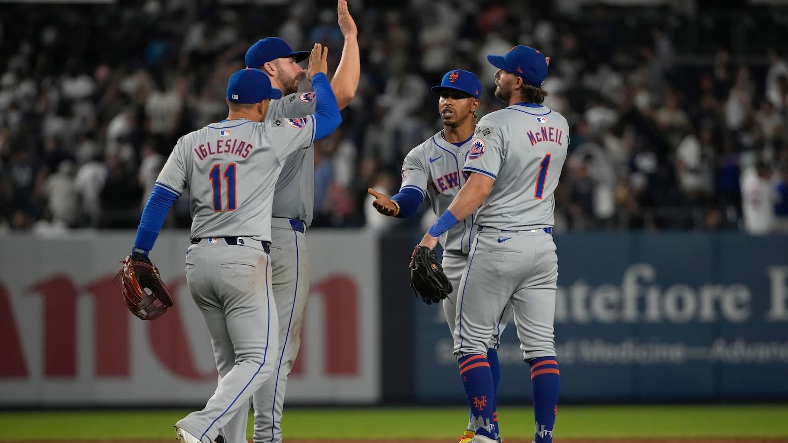 Lindor, Alonso, Taylor homer off Cole and Mets rout Yankees 12-3 for 4-game Subway Series sweep