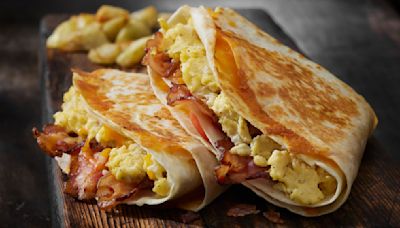The Best Way To Cook Your Eggs For A Savory Breakfast Quesadilla