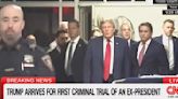 Donald Trump looks so nauseous and pale walking into court — not even his orange makeup could mask his sick fear (video)