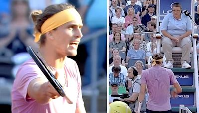 Alexander Zverev fumes at umpire and calls for rule change 'all players love'