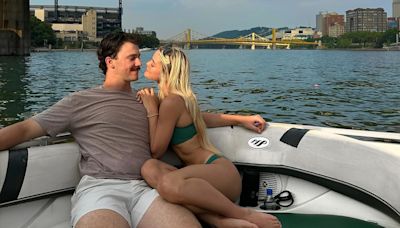 Bikini Clad Livvy Dunne and MLB Star BF Paul Skenes Hit Water In Pittsburgh