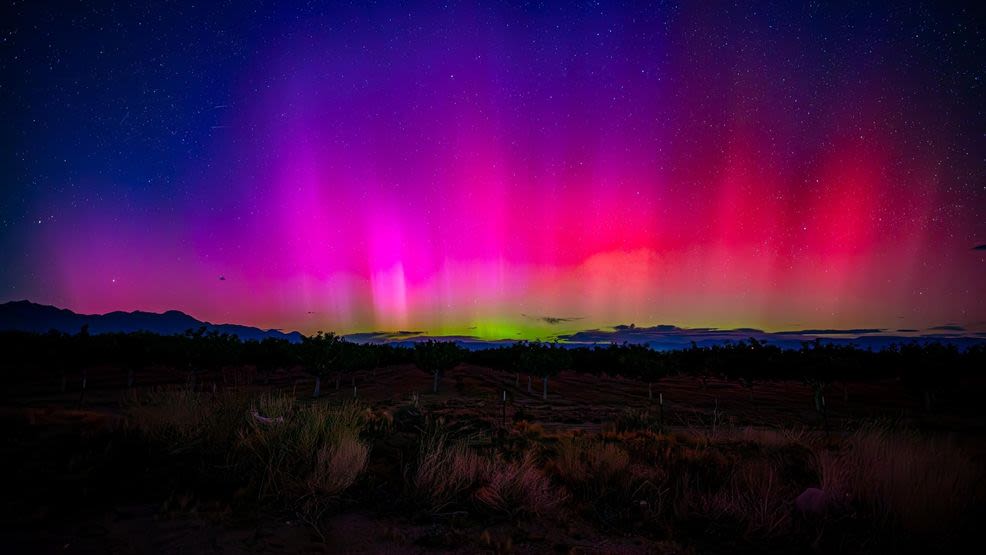Kern County catches glimpse of northern lights due to solar storm