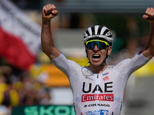 Tadej Pogacar takes Tour de France lead after dominant stage four victory